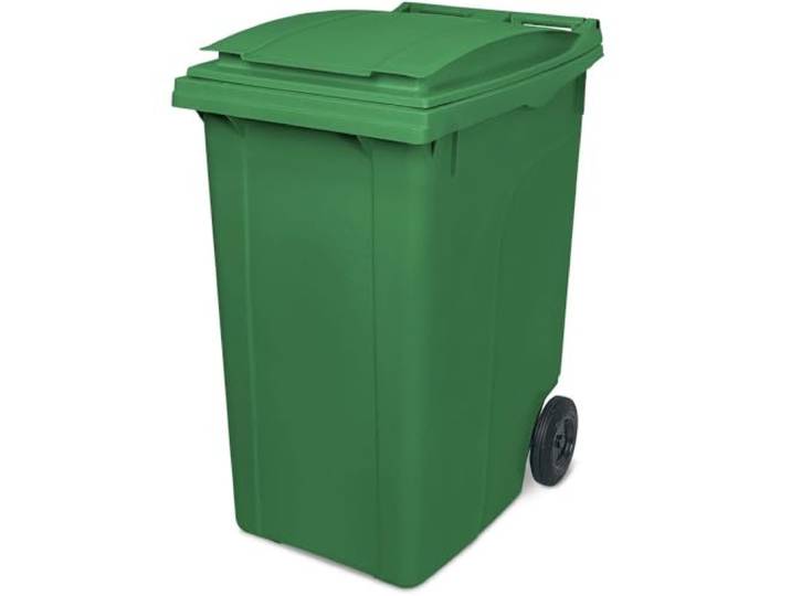 BRB 360 Liter DIN Mülltonne, HxBxT 1090x620x860 mm (grün)
