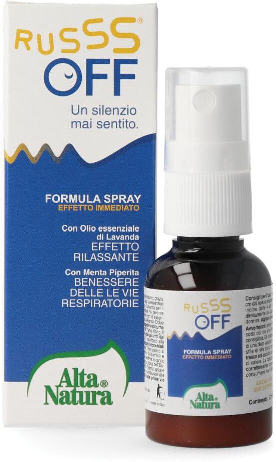 ALTA NATURA-INALME Srl Alta Natura, Russoff Spray Orale, 20 ml