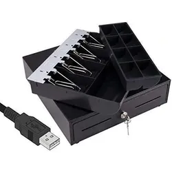 USB Kassenlade iQCash330USB, Kassenschublade Geldlade Geldschublade