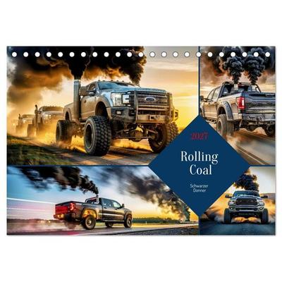 Rolling Coal (Tischkalender 2027 DIN A5 quer), CALVENDO Monatskalender