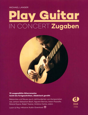 Edition Dux Play Guitar In Concert Zugaben