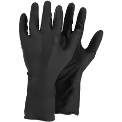Nitril-Einweghandschuhe "84520" lang schwarz - 11 (XXL)