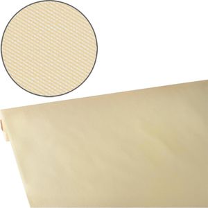 Papstar Tischdeckenrolle Soft Selection Plus 86829, abwischbar, champagner, aus stoffähnlichem 70 g/m² PP-Vlies, 0,9 x 25 m