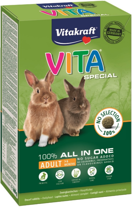 Vitakraft - Vita Special Adult Rabbit 600gr - (25314)