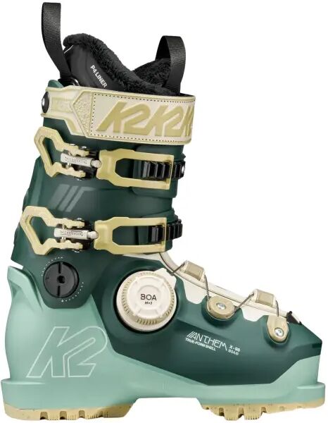 Womens Ski Boots K2 Anthem X 95 BOA (25.5 - Teal)  - Teal - Size: 25.5