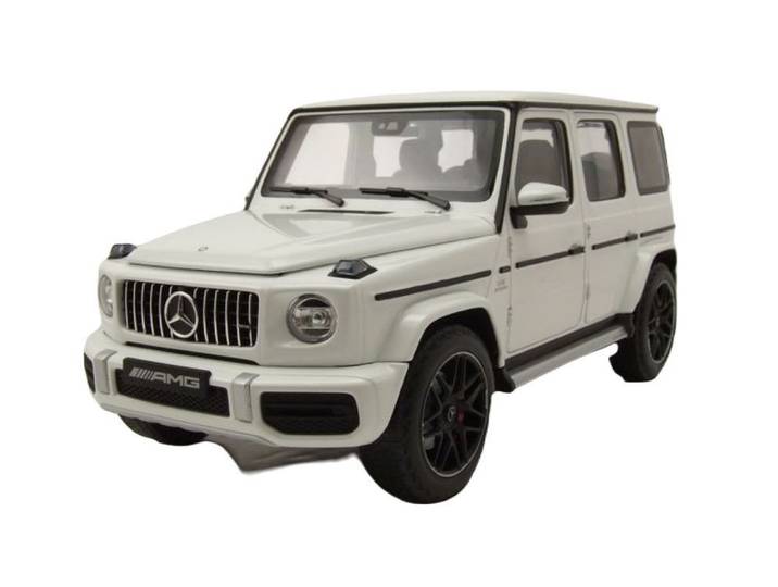 Minichamps Modellauto Mercedes AMG G63 G-Klasse 2018 weiß, Maßstab 1:18