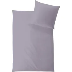 Hefel Bettwäsche Classic Uni flieder Kissenbezug 40x80 cm
