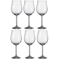 Montana Rotweinglas Pure 550 ml, 6 Stück, Transparent, Weingläser, Transparent