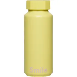 To Go Smile Thermo-Flasche gelb