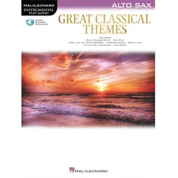 Hal Leonard Great Classical Themes - Alto Sax - Play-Along
