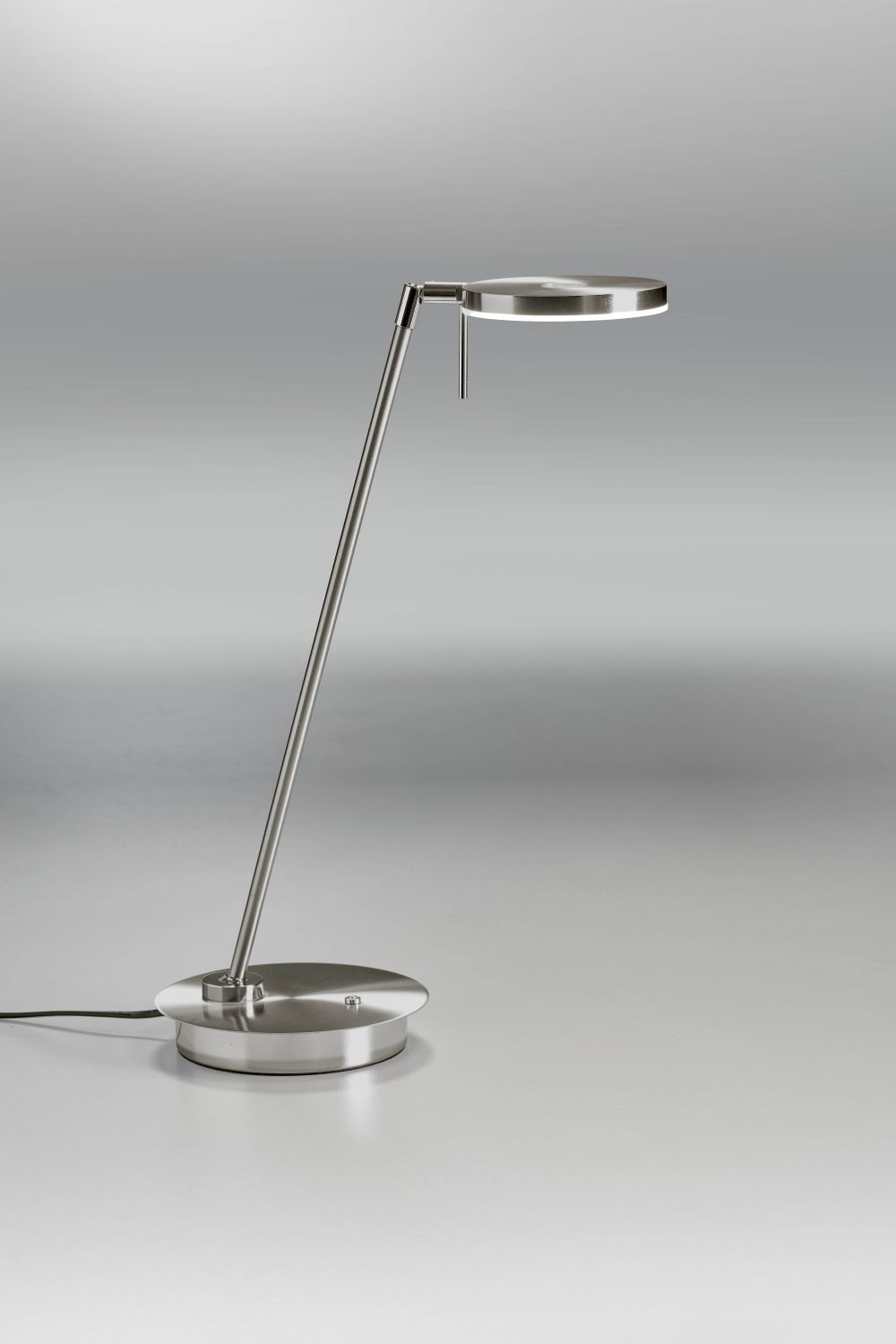 LupiaLicht LED-Tischleuchte CYCLE Nickel matt 2840-1-69 4260489575154