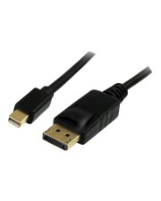 StarTech.com 2m Mini DisplayPort to 1.2 Cable 4k DisplayPort-Kabel M bis M 2 m eingerastet Schwarz (MDP2DPMM2M)