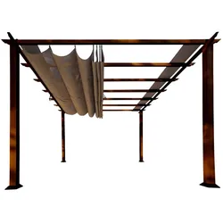 50NRTH Paragon Outdoor Pavillon Florida ca. 12,25 m2 Cocoa Braun