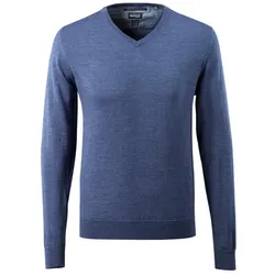 MASCOT Herren Strickpullover FRONTLINE Blau-meliert 3XL - 50635-989-41-3XL - Blau-meliert