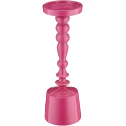Kerzenhalter (LBH 10x10x30 cm) - pink - LBH 10x10x30 cm