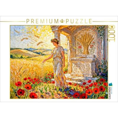 CALVENDO Puzzle Demeter - Göttin der Ernte | 1000 Teile Lege-Größe 64x48cm Foto-Puzzle für glückliche Stunden