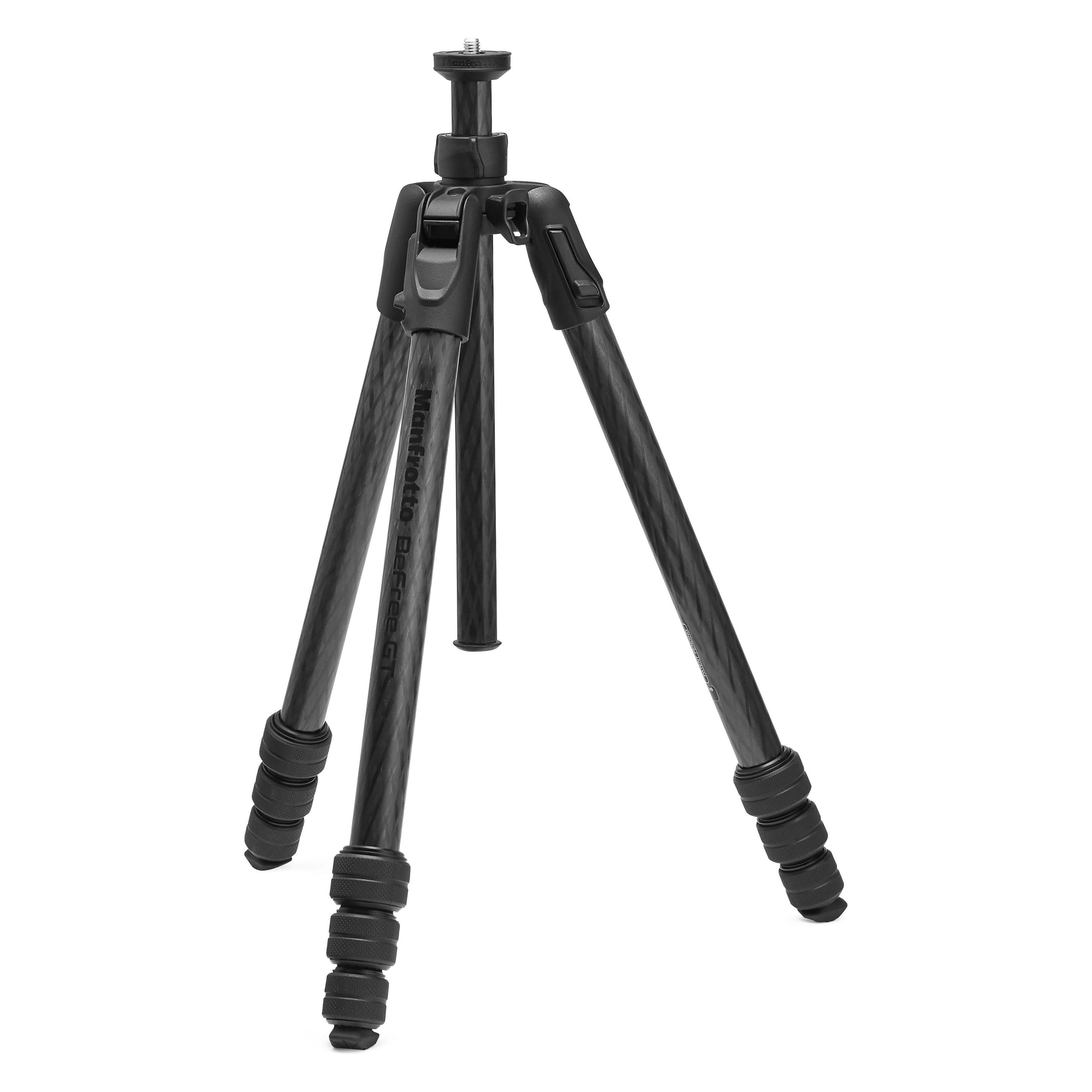 Manfrotto Befree GT PRO carbon tripod Le (Carbon, Metall) (MTBFRTC4GTFB)