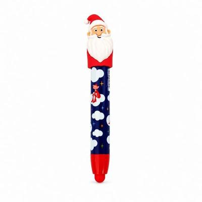 Weihnachtsmann & Co. KG Einschiebbares Radiergummi – Mechanischer Radierer zu Weihnachten fürs Schreiben & Zeichnen