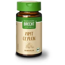 Brecht Zimt Ceylon gemahlen im Glas bio