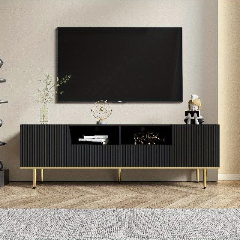 Selius Modern TV Meubel met Gouden Metalen Poten