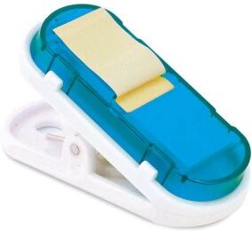Portamemo Magnetico 30 Fogli Adesivi, Plastica-Carta, 7,5x4x3,5cm Personalizzate o neutre