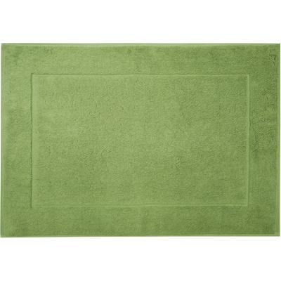 Badematte FRAMSOHN FROTTIER "Uni Basic Hotelmatte" Gr. 2, grün (moss grün), H:11mm, Baumwolle, Badematten, Badematte, große Farbpalette, Hergestellt in Österreich, Badezimmerteppich