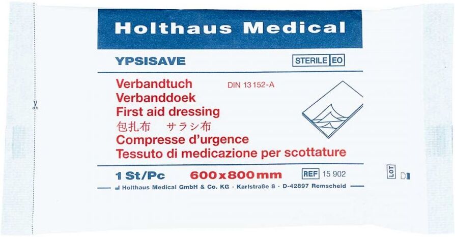 Verbandtuch Ypsisave 60x80 cm mittel steril