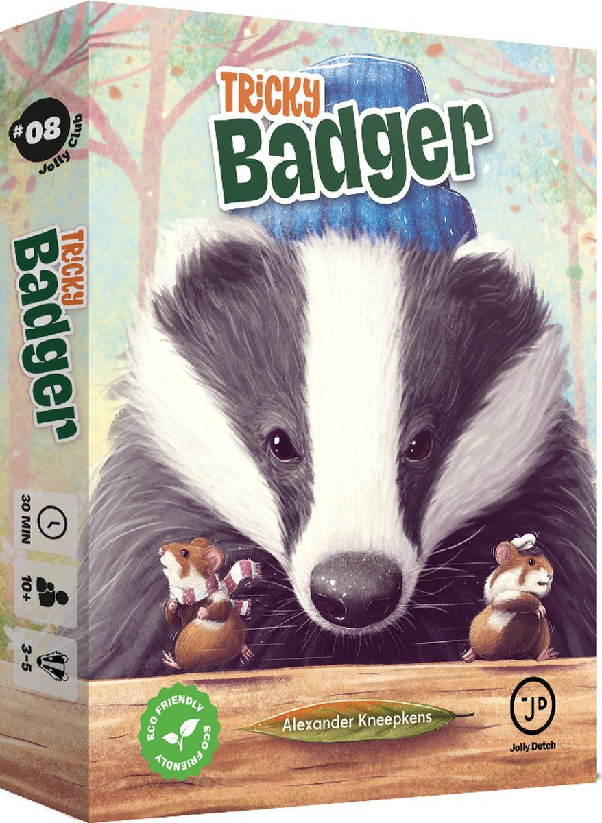 Jolly Dutch Tricky Badger - Strategisch kaartspel