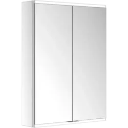 Keuco Royal Modular 2.0 Spiegelschrank 800211071100300 700 x 900 x 160 mm, 1 Steckdose, 1 Doppel-USB-Ladestelle, Wandvorbau, 2-türig