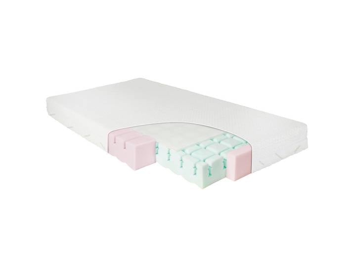 Patinio Kindermatratze Aircube, Weiß, rechteckig, 140x70 cm, Bezug abnehmbar/waschbar, klimatisierte Belüftungskanäle, optimale Belüftung, atmungsaktiv, schadstoffgeprüft, antimikrobiell beschichtet, alternative Größen erhältlich, Wendematratze, Sicherheits-Trittkanten, rundum abnehmbar, Baby- und Kleinkindseite, orthopädische Matratze, Schlafzimmer, Matratzen Shop, Matratzen, Jugendmatratzen & Kindermatratzen
