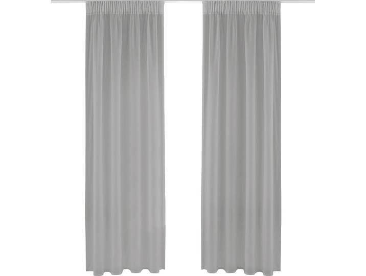 Gardine GOODPRODUCT Ari Gr. 4, weiss (silberfarben), B:140cm H:245cm, Voile, Polyester, Gardinen, Gardine, Bestseller mit 4,5-Sterne-Bewertung