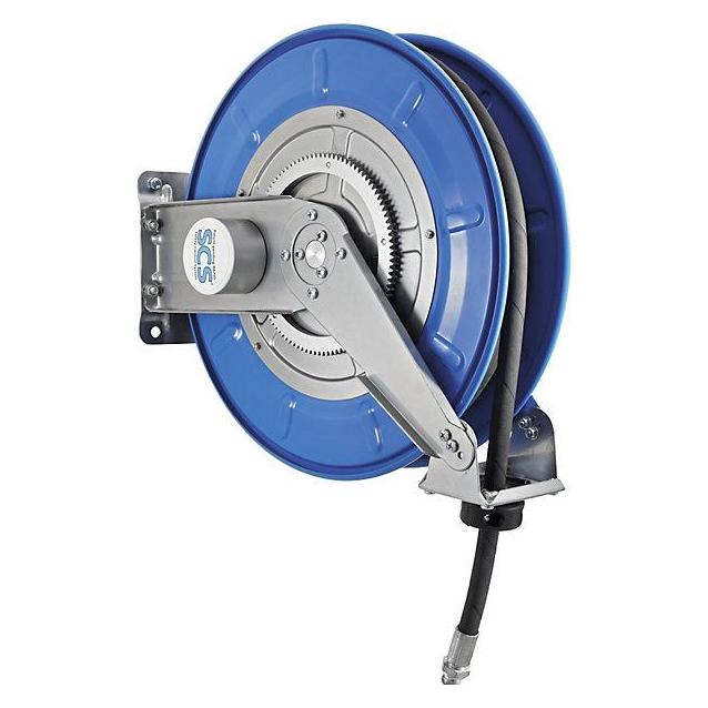 Rapid-SCS Schlauchaufroller für Luft, Wasser, Öl, bis 60 bar (15 m) (B019OSVZK2)