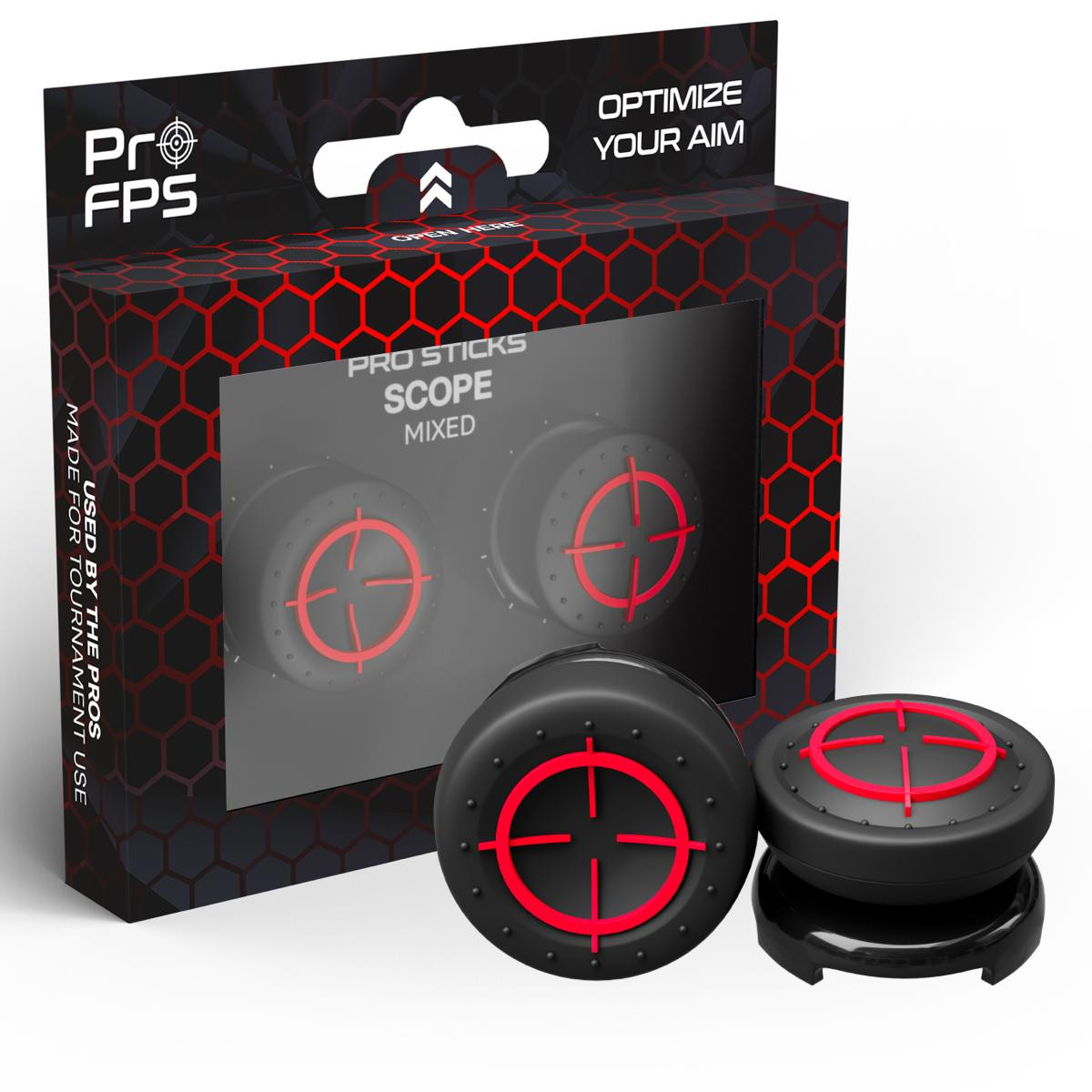 ProFPS PS5 Controller Stick-verlengstukken – Ergonomische duimsticks voor PS5 en PS4 voor meer precisie en comfort