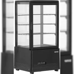 Yato Kühlvitrine, Temperaturbereich -0 ~ +12  ̊C, 69L, 46x41x90cm
