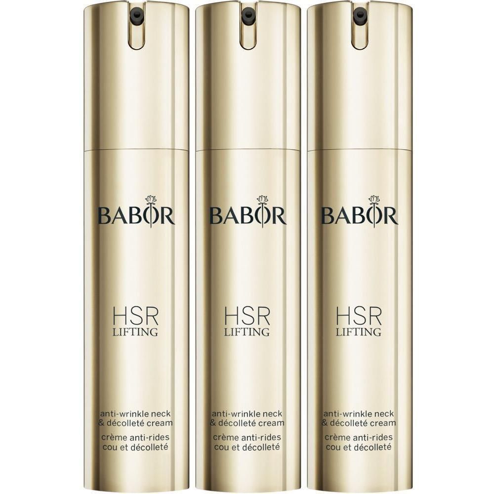 Babor HSR Lifting Anti-Wrinkle Neck & Décolleté Cream x3 3x50 ml Creme