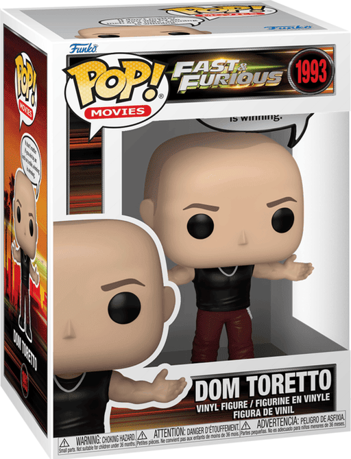 Pop! Vinyl - Fast & Furious - Dominic Toretto by Funko