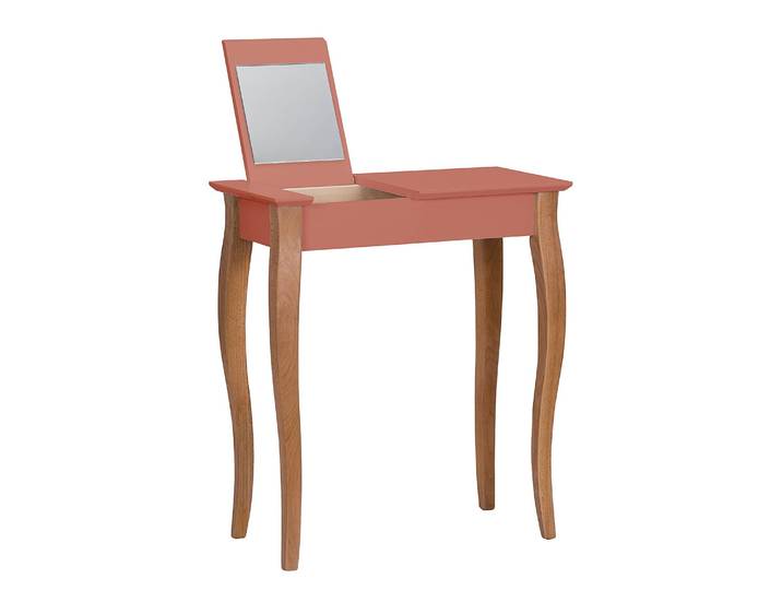 Coiffeuse 65cm Rose foncé/Rose vieilli