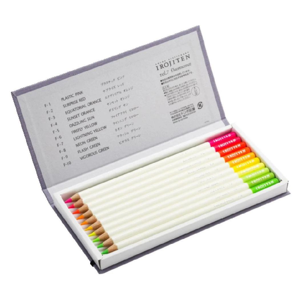 Tombow Künstlerfarbstift Irojiten (10x) (CI-RF-10C)