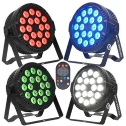 LIGHT4ME PAR RGBW 18x10W reflektor sceniczny oświe (10 W, LED), Scheinwerfer, Mehrfarbig