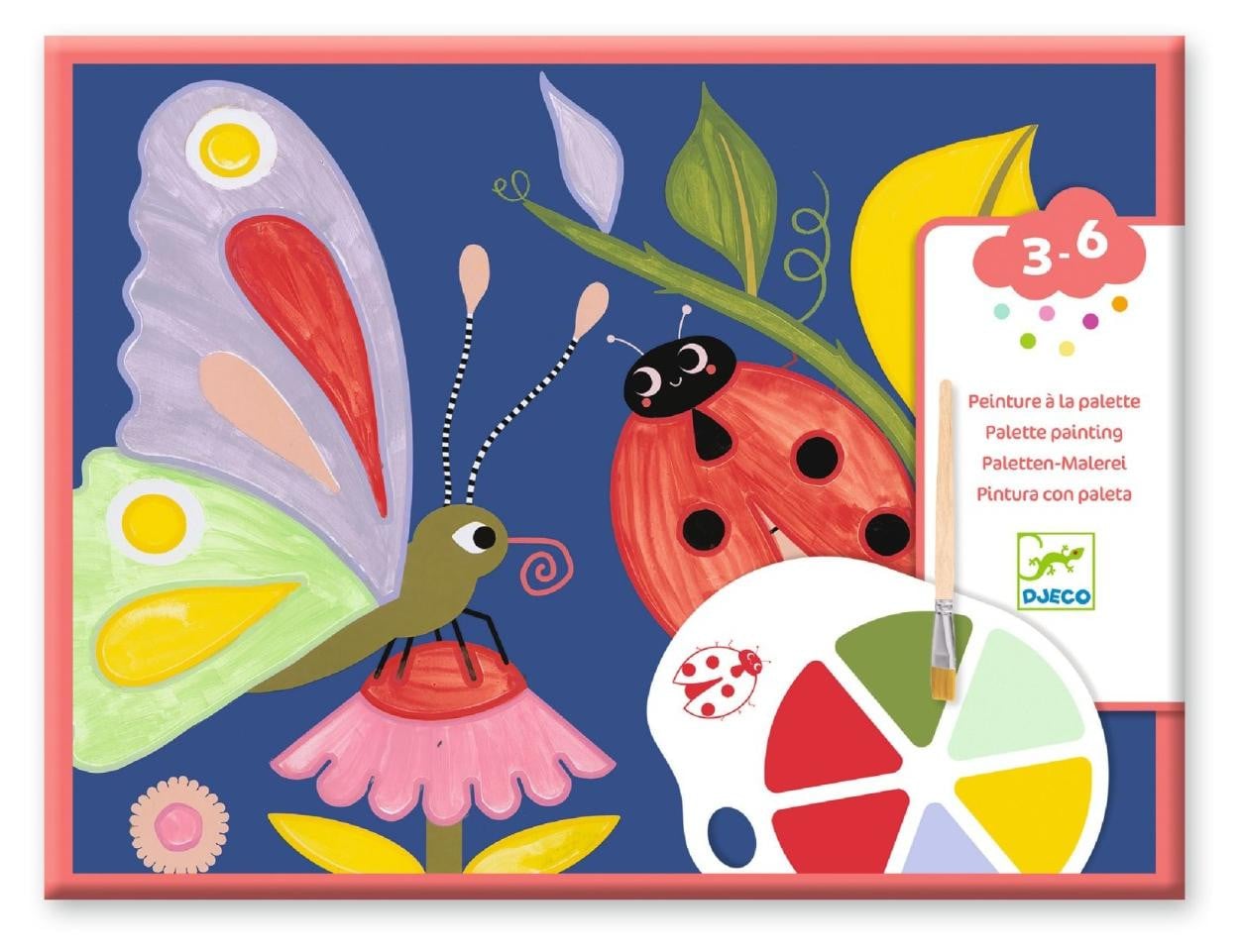 Djeco Creatief schilderspel Vlinders en lieveheersbeestjes