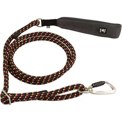 Hurtta Justerbar reb line ECO neon licorice 120-180cm/11mm (Hund, Allgemein), Halsband + Leine