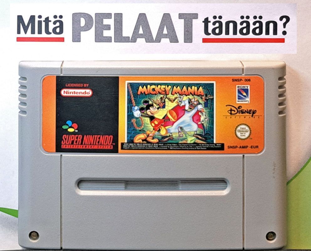 Mickey Mania (L) (EU) SNES (Käytetty)