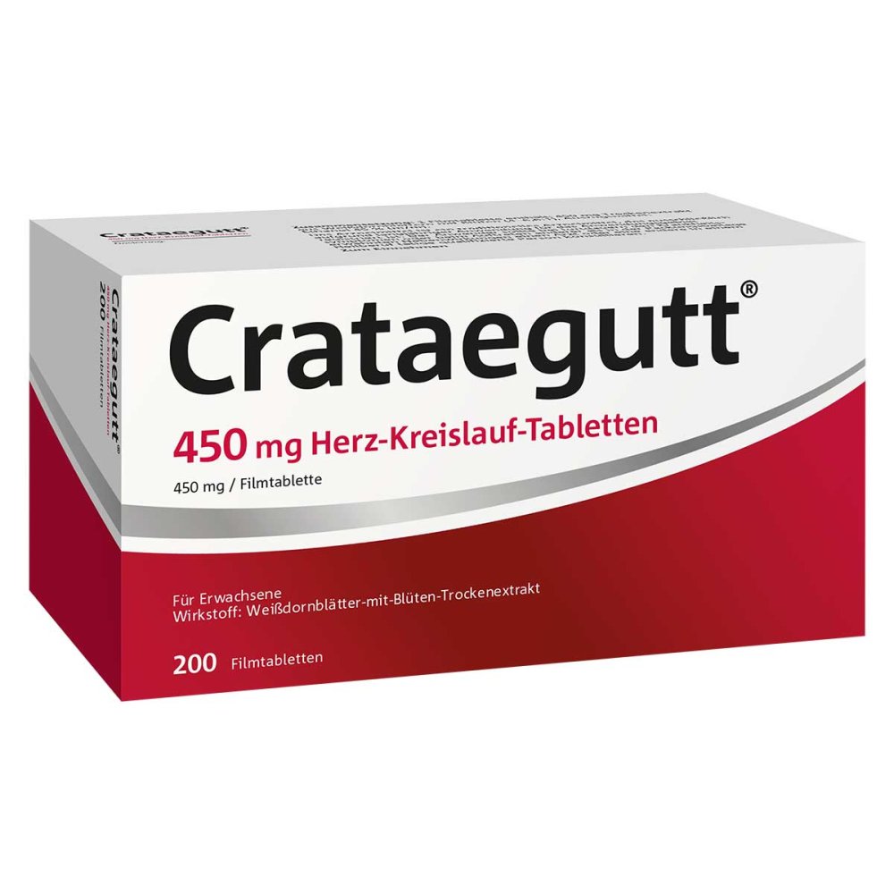 Dr.Willmar Schwabe GmbH & Co.KG Crataegutt 450 mg Herz-Kreislauf-Tabletten 14064541