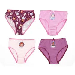 COFI 1453 Frozen Unterhose Kinderunterwäsche 4er Pack – Bequem und Farbenfroh