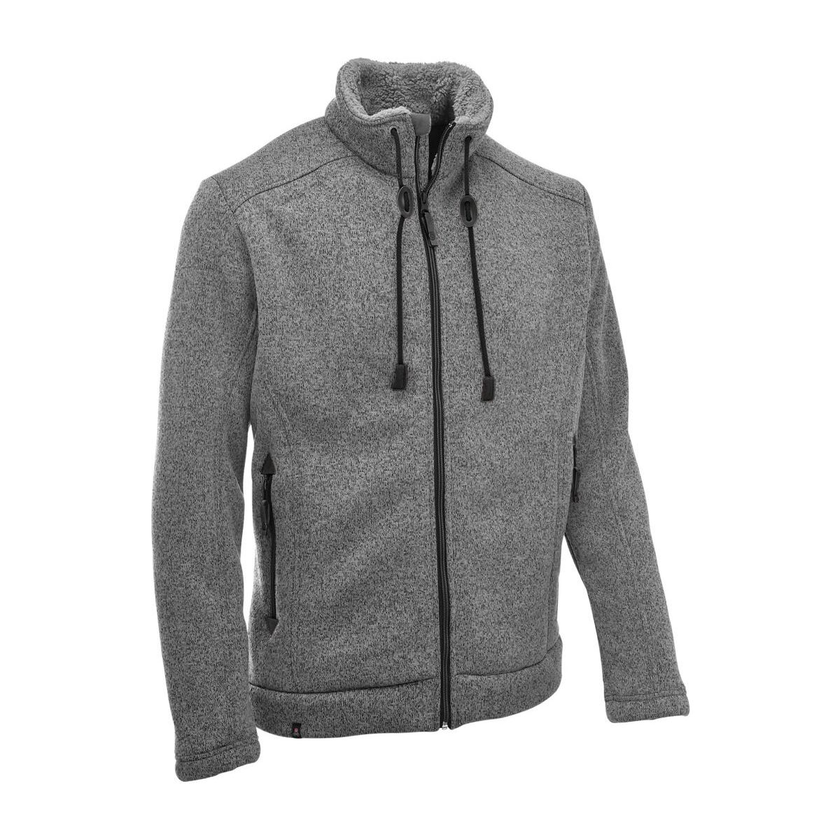 MAUL Sport Lichtenau - Polar Strickfleecejacke silver grey (18) 56 4213800202-18-56