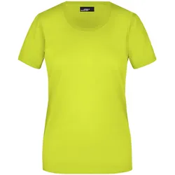 Damen Basic T-Shirt "JN901" - M - acid-yellow
