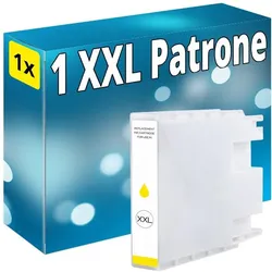 Druckfuxx, Druckerpatrone, Tinte Patronen für Epson WorkForce Pro WF-C-8190 DTW WF-C-8690 DWF D3TWC gelb