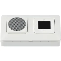 Busch-Jaeger 8250AJ-214-101 Busch-Radio DAB+, Komplettset für die Eckmontage Radio alpinweiß - Reflex SI 2CKA008200A0235 8250AJ214101