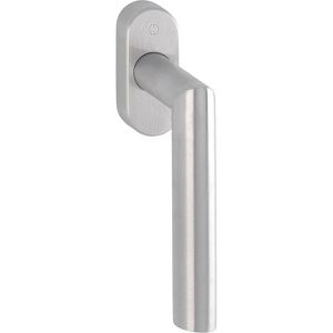 Hoppe-AG Fenstergriff Amsterdam 2807300, 32 mm Stiftlänge, aus Edelstahl, matt silber