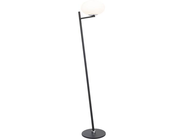 Stehlampe Shire Schwarz Metall/Glas 1300 lm Dimmbar H 144.5 cm - LED - Lichtfarbe: Extra warmweiss - LED Energiesparlampen